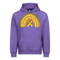 Tulip childhood cancer awareness rainbow (1) Urban Hoodie - Jasminsmagicworld