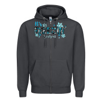 Smoke It's Freezin Season Winter Zipper Hoodie - RanaPortraitStore