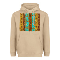 Mushroom Western Brushstrokes Heavyweight Hoodie - texasbilliewilder