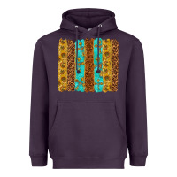 Plum Western Brushstrokes Heavyweight Hoodie - texasbilliewilder