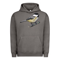 Pigment Tornado Black Capped Chickadee Urban Hoodie - LillyAllenDesigns