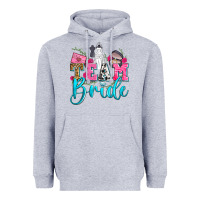 Heather Grey team bride Heavyweight Hoodie - Zillion Design Studio