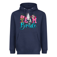 Navy team bride Heavyweight Hoodie - Zillion Design Studio