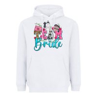 White team bride Heavyweight Hoodie - Zillion Design Studio