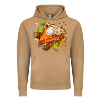 Vintage Camel pumpkin pie with daisies and cinnamon Vintage Hoodie - AdoDesignShop