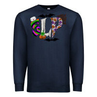 Navy slp Premium Sweatshirt - CowhideDigitalArt