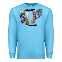 Ocean Blue slp Premium Sweatshirt - CowhideDigitalArt