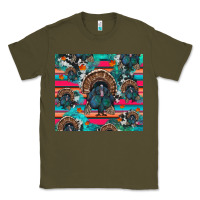 Army Green Thanksgiving Turkey Classic Tee - RanaPortraitStore