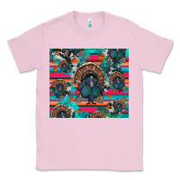 Bubblegum Pink Thanksgiving Turkey Classic Tee - RanaPortraitStore