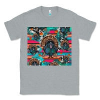 Heather Grey Thanksgiving Turkey Classic Tee - RanaPortraitStore