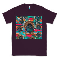 Plum Thanksgiving Turkey Classic Tee - RanaPortraitStore