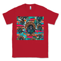 Red Thanksgiving Turkey Classic Tee - RanaPortraitStore