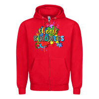 Red choose kindness Zipper Hoodie - Zillion Design Studio