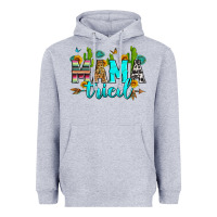 Heather Grey mama tried Heavyweight Hoodie - Zillion Design Studio