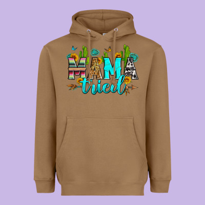 Mama Tried Heavyweight Hoodie Designed By Zillion Design Studio