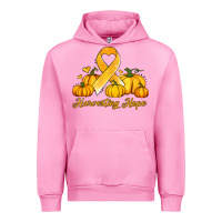 Fuchsia Pink childhood cancer awareness month harvesting hope Urban Hoodie - Jasminsmagicworld