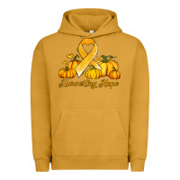Pigment Peanut Butter childhood cancer awareness month harvesting hope Urban Hoodie - Jasminsmagicworld