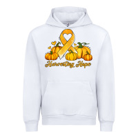 White childhood cancer awareness month harvesting hope Urban Hoodie - Jasminsmagicworld