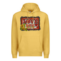 Antique Gold ladybug  love bug backround Premium Hoodie - BarkalooDesign