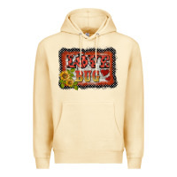 Pina Colada ladybug  love bug backround Premium Hoodie - BarkalooDesign