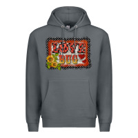 Rock ladybug  love bug backround Premium Hoodie - BarkalooDesign