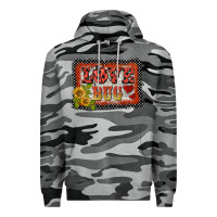 Slate Camo ladybug  love bug backround Premium Hoodie - BarkalooDesign