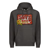 Smoke ladybug  love bug backround Premium Hoodie - BarkalooDesign