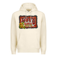 Tofu ladybug  love bug backround Premium Hoodie - BarkalooDesign