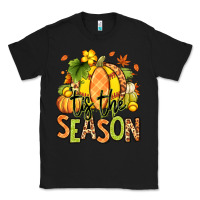 Black Tis' the season Fall Softball Classic Tee - RanaPortraitStore