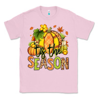 Bubblegum Pink Tis' the season Fall Softball Classic Tee - RanaPortraitStore