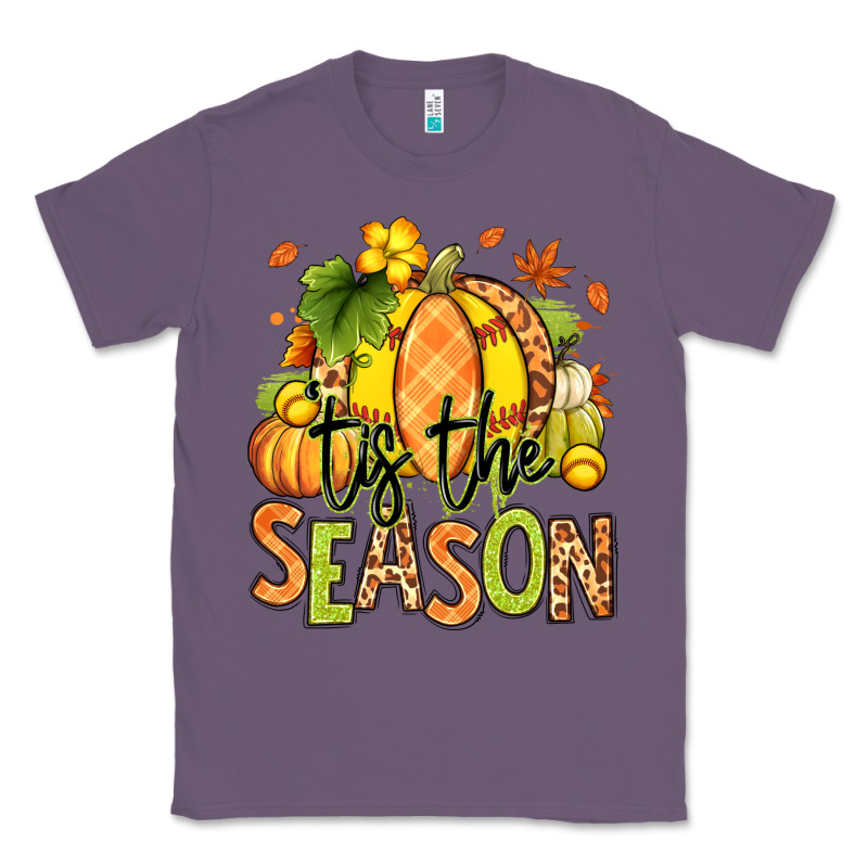 Tis' The Season Fall Softball Classic Tee by RanaPortraitStore | Teevron