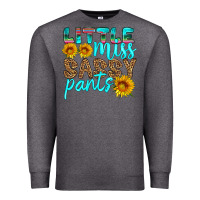 Charcoal Heather little miss sassy pants Premium Sweatshirt - HRA Design Shop
