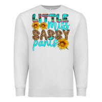 Oatmeal Heather little miss sassy pants Premium Sweatshirt - HRA Design Shop