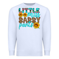 White little miss sassy pants Premium Sweatshirt - HRA Design Shop