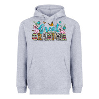 Heather Grey great grandma Heavyweight Hoodie - Zillion Design Studio