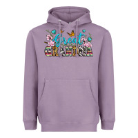 Lavender great grandma Heavyweight Hoodie - Zillion Design Studio