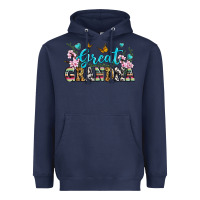 Navy great grandma Heavyweight Hoodie - Zillion Design Studio