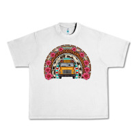 Lunar Rock school bus leopard cowhide rainbow Urban Heavy Tee - Artiststas
