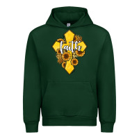 Forest Green faith childhood cancer Urban Hoodie - Jasminsmagicworld