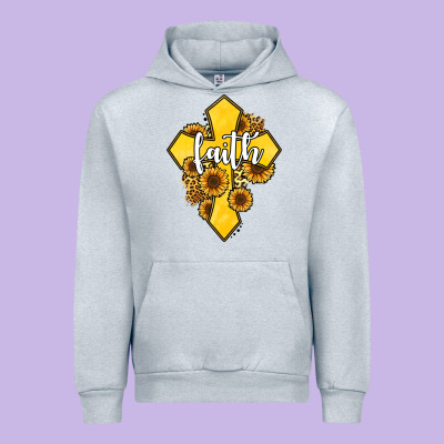Faith Childhood Cancer Urban Hoodie Designed By Jasminsmagicworld