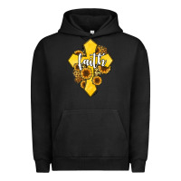 Pigment Black faith childhood cancer Urban Hoodie - Jasminsmagicworld