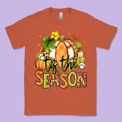 Tis' The Season Fall American Football Classic Tee Designed By Ranaportraitstore