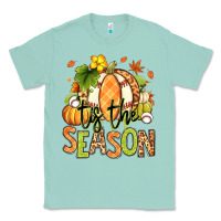 Seafoam Tis' the season Fall American Football Classic Tee - RanaPortraitStore