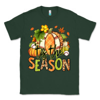 Sports Green Tis' the season Fall American Football Classic Tee - RanaPortraitStore