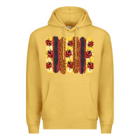 Antique Gold ladybug  brushstrokes Premium Hoodie - BarkalooDesign