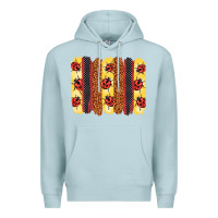 Blue Mist ladybug  brushstrokes Premium Hoodie - BarkalooDesign