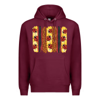 Burgundy ladybug  brushstrokes Premium Hoodie - BarkalooDesign