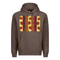 Coffee ladybug  brushstrokes Premium Hoodie - BarkalooDesign