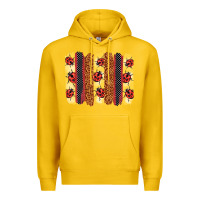 Lemon ladybug  brushstrokes Premium Hoodie - BarkalooDesign