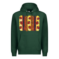 Sports Green ladybug  brushstrokes Premium Hoodie - BarkalooDesign